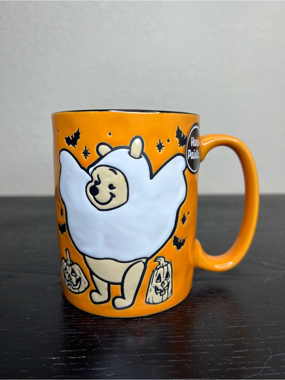 NEW Disney Winnie the Pooh Halloween Ghost Pumpkin Mug